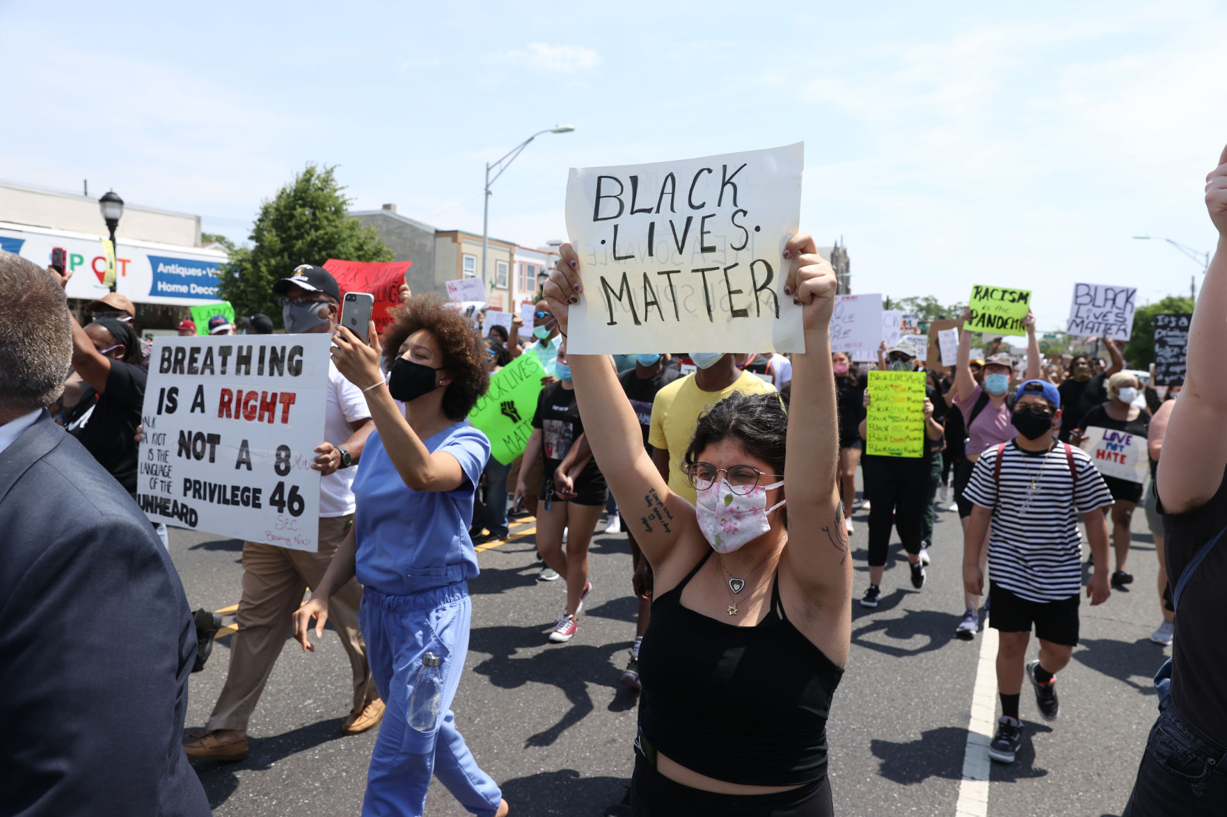 Vineland Protest